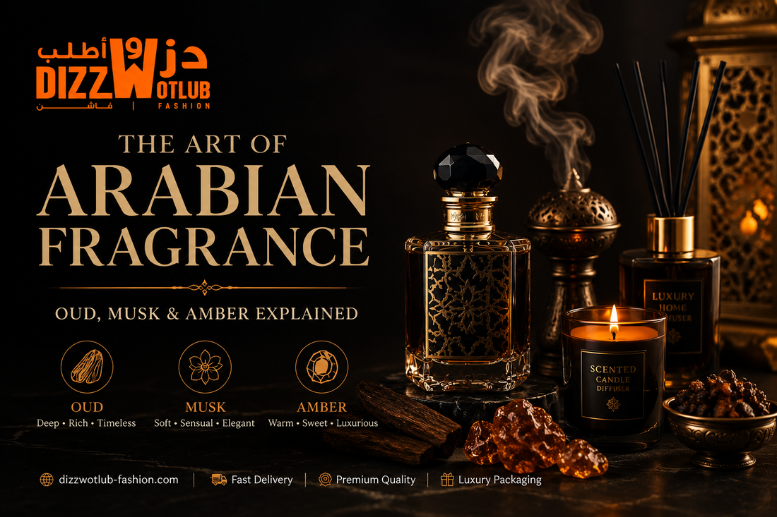 The Art of Arabian Fragrance: Oud, Musk & Amber Explained